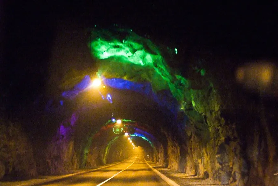 La carte Tunnel de Norðoy