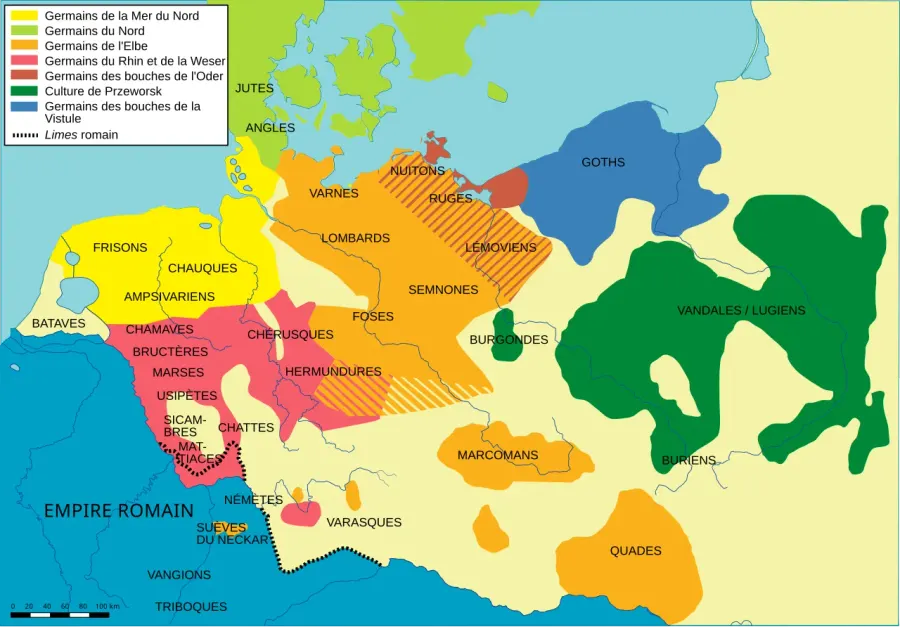 La carte Frisons