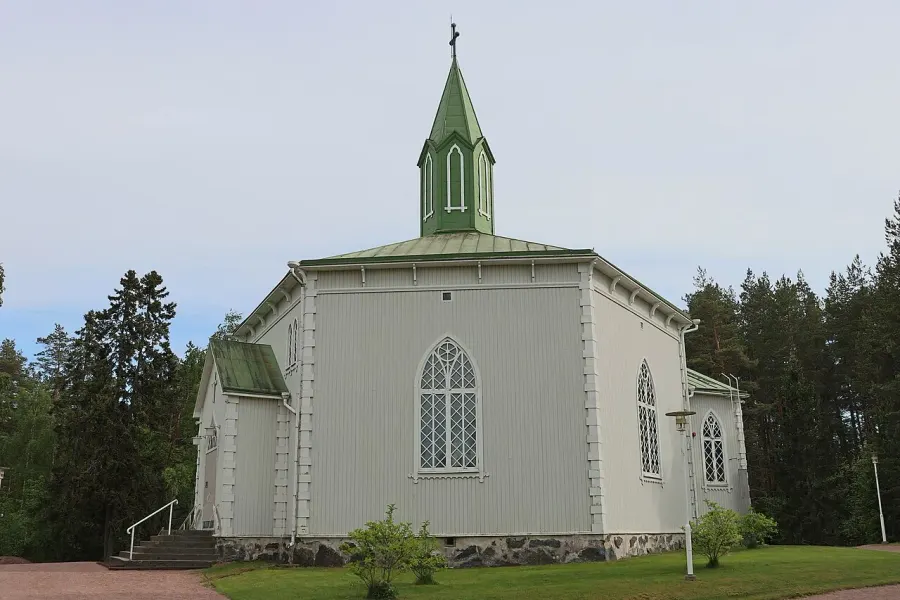 La carte Église de Reposaari