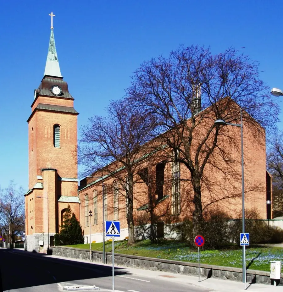 La carte Église Saint-George de Stockholm
