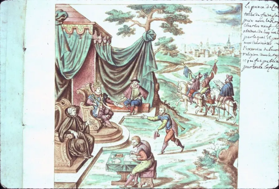 The Peace of Saint-Germain-en-Laye card