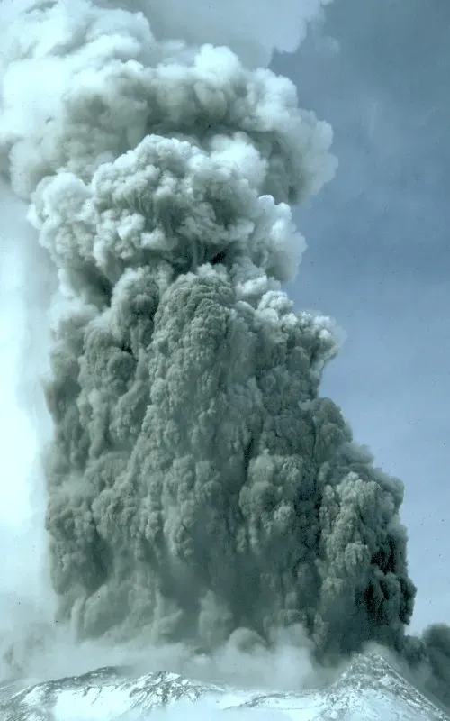 The Phreatic eruption card