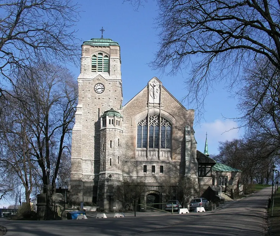 The Église Saint-Étienne de Stockholm card