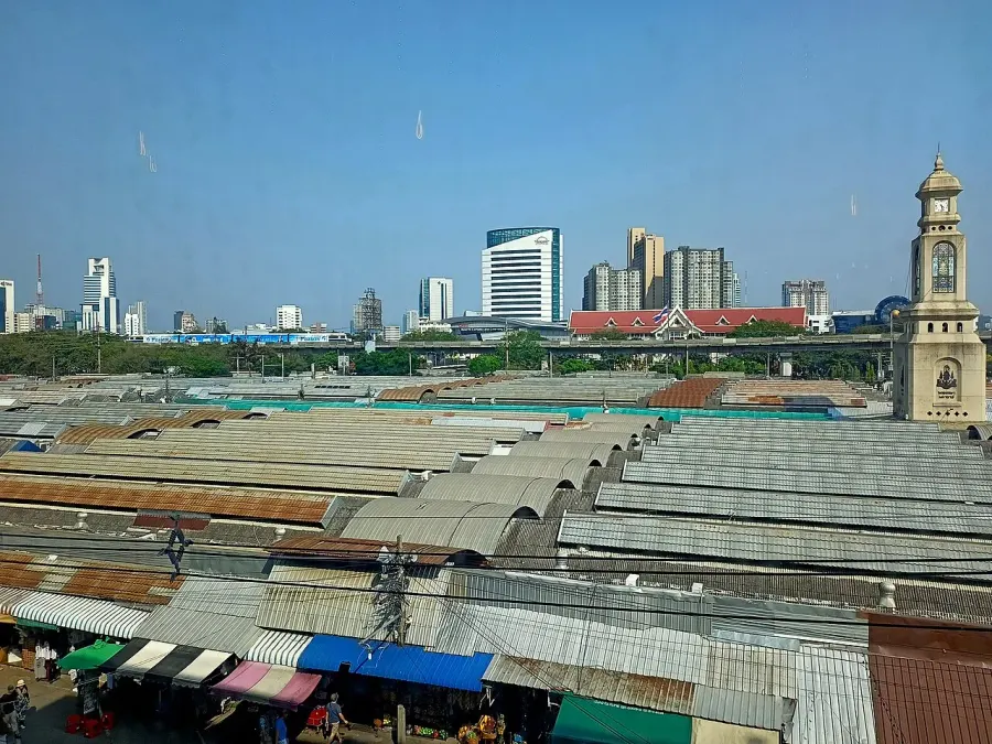 La carte Marché de Chatuchak