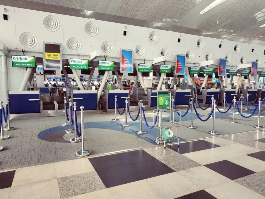 The Airport check-in card