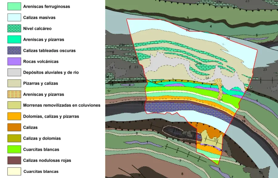 La carte Géologie