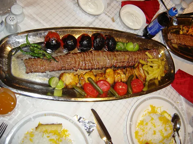 The Chelow kabab card