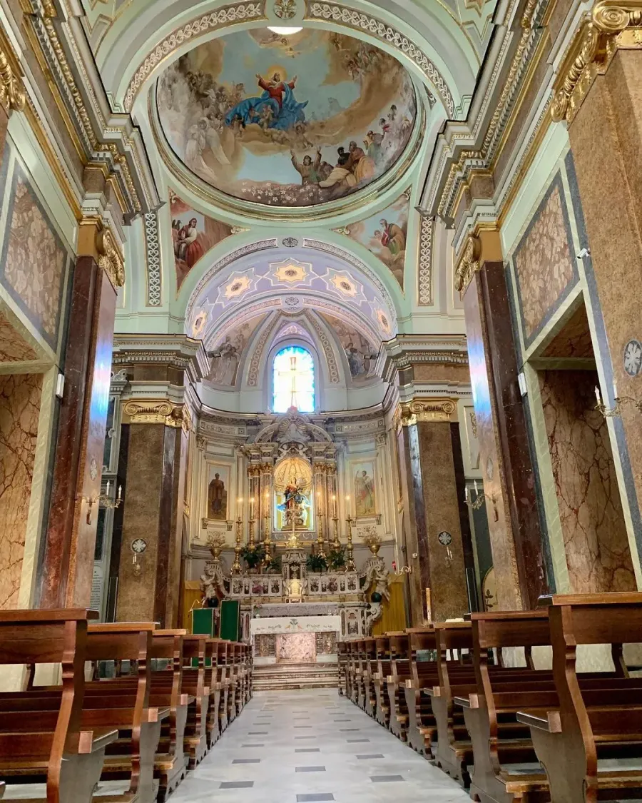La carte Église de Maria Santissima Assunta in Cielo