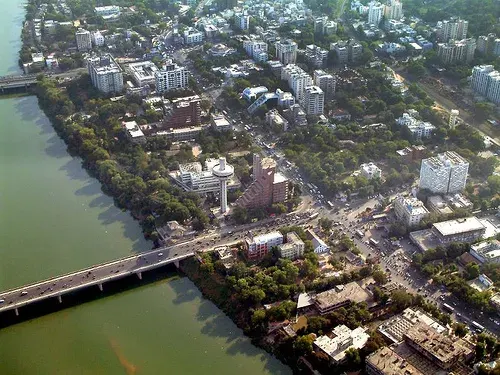 La carte Ahmedabad