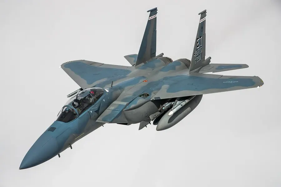 La carte F-15EX Eagle II