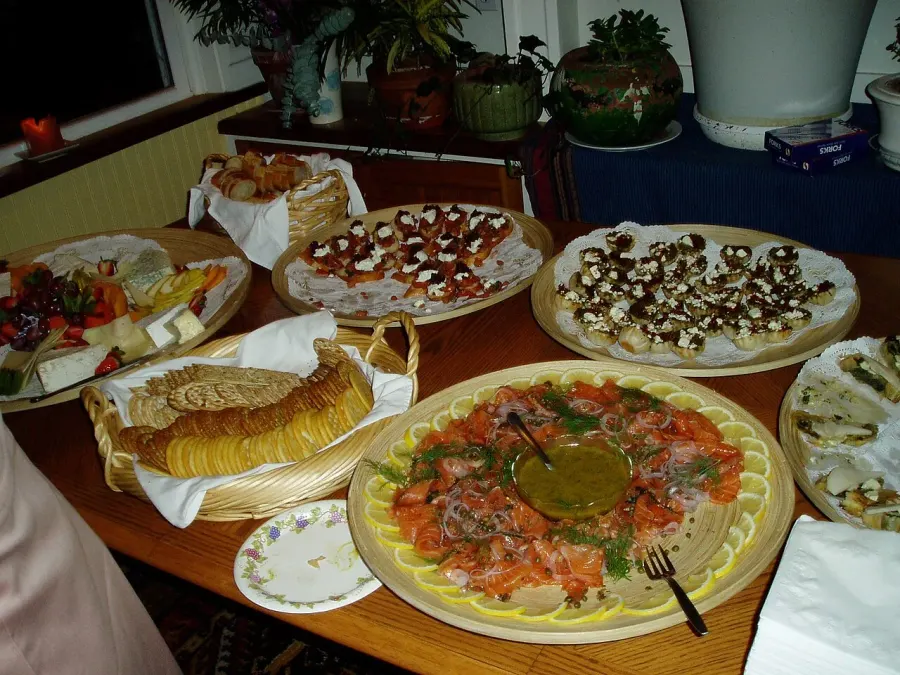 The Smorgasbord card