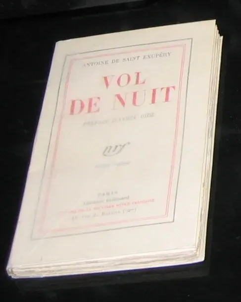 La carte Vol de nuit
