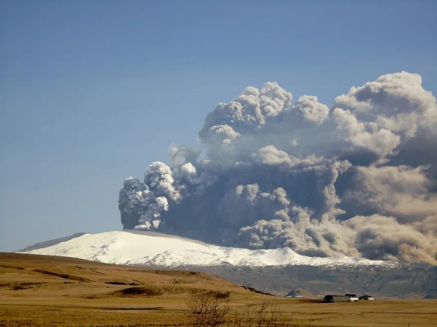 La carte Cendres volcaniques