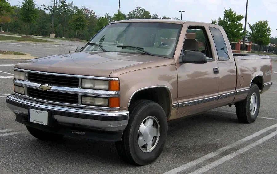 La carte Chevrolet C/K