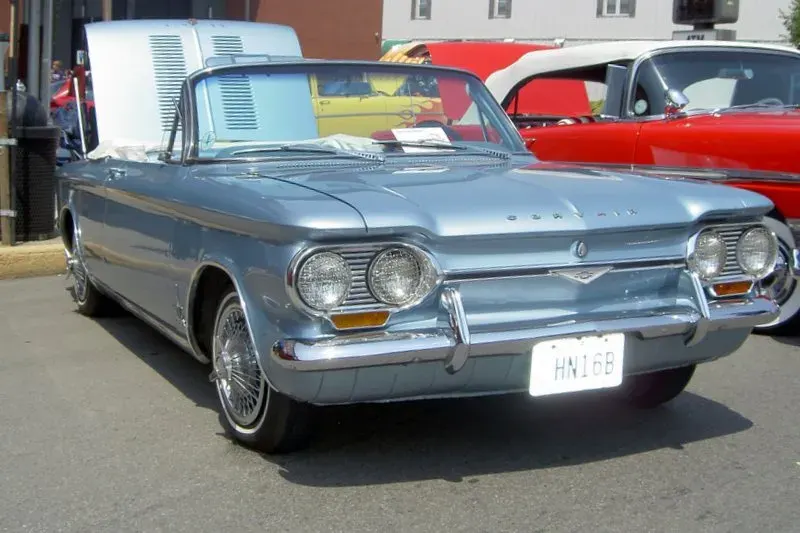 The Chevrolet Corvair card