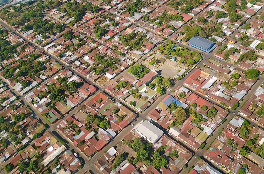 La carte Chichigalpa