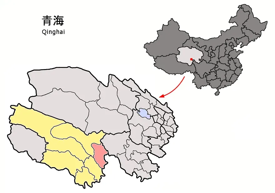 La carte Xian de Chindu