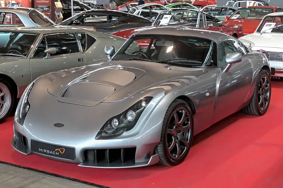 The TVR Sagaris card