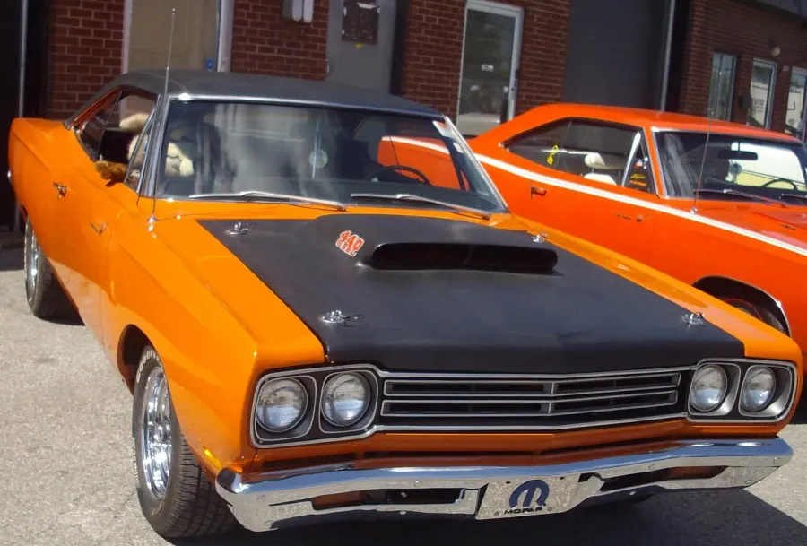 La carte Muscle car