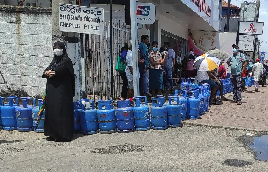 The Sri Lankan economic crisis card