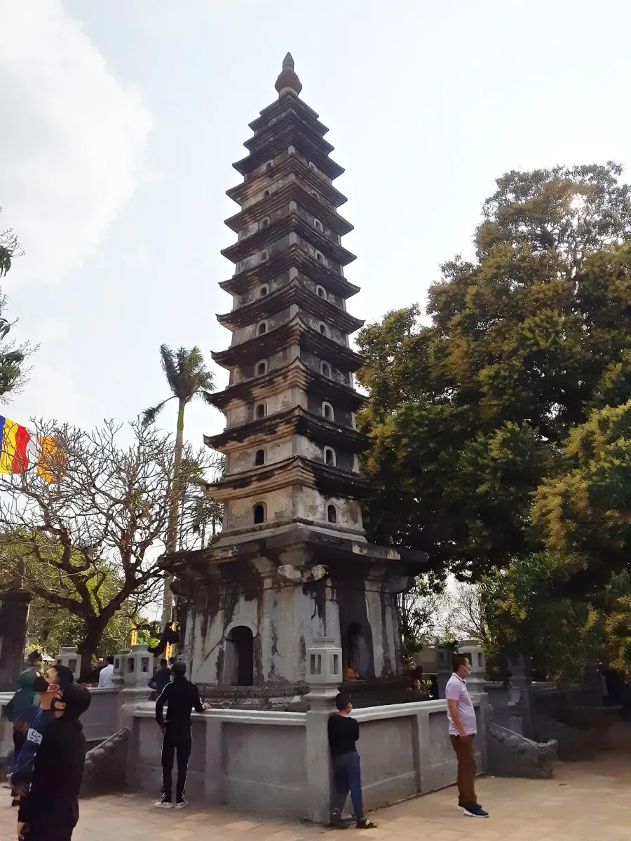 La carte Pagode de Pho Minh