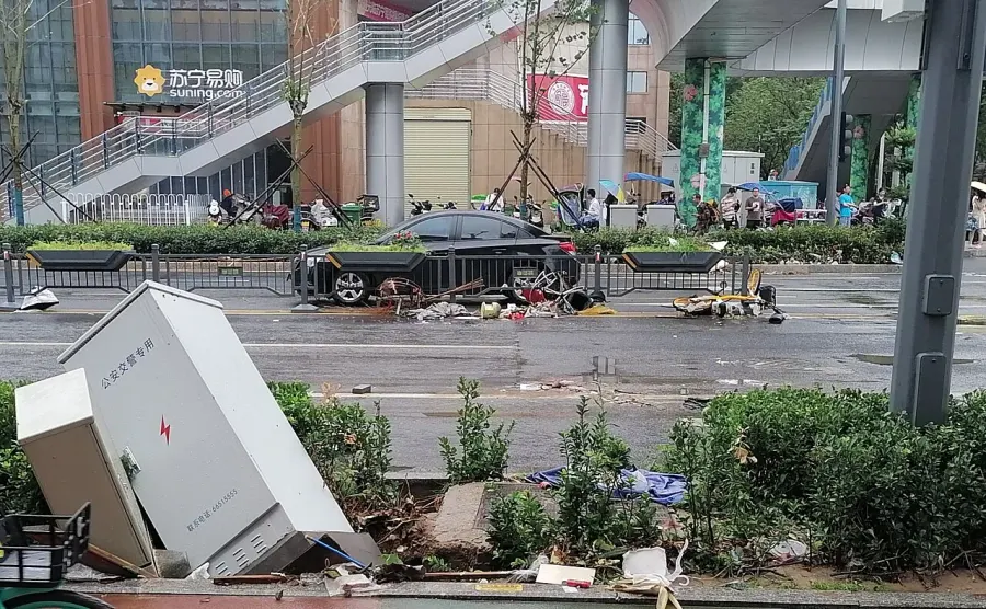 La carte Inondations de juillet 2021 dans la province du Henan