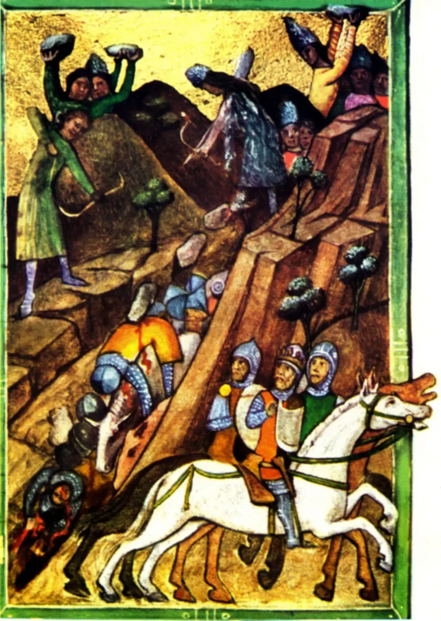 La carte Bataille de Posada