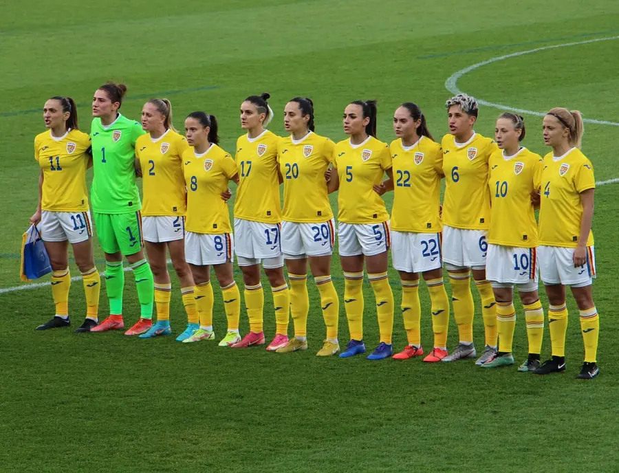 La carte Équipe de Roumanie féminine de football