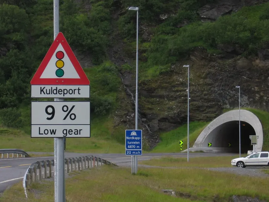 The North Cape Tunnel card