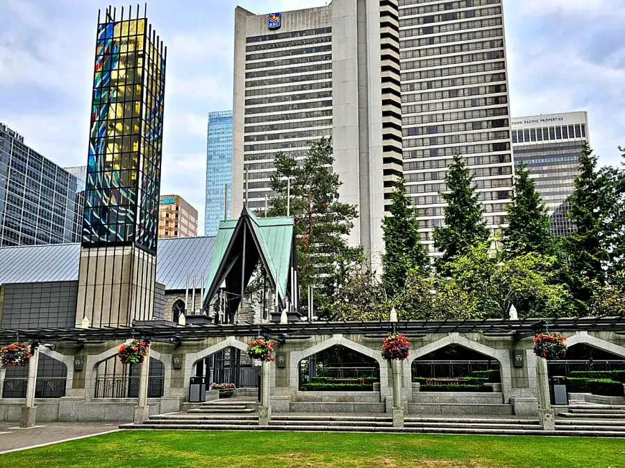 La carte Cathédrale de l'Église-du-Christ de Vancouver