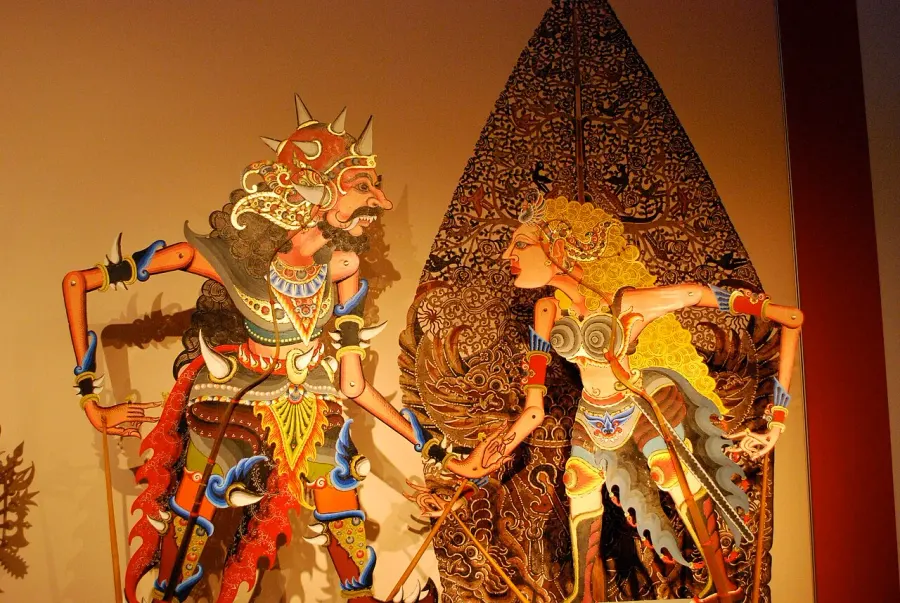 La carte Wayang