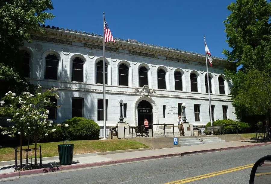 The El Dorado County, California card