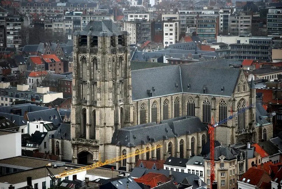 La carte Église Saint-Jacques d'Anvers