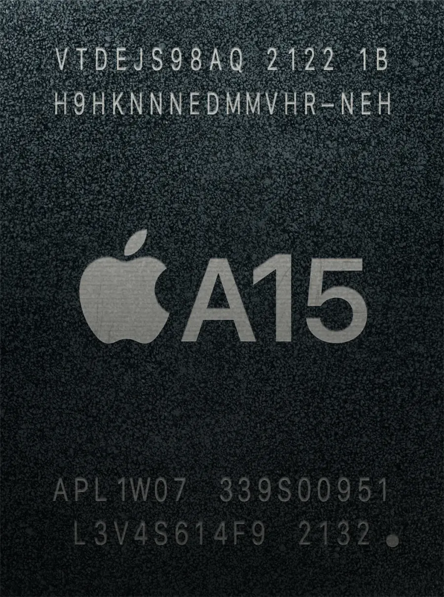 The Apple A15 card