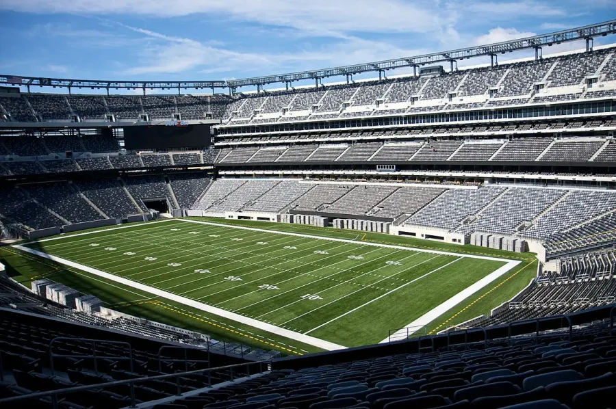 The MetLife Stadium card
