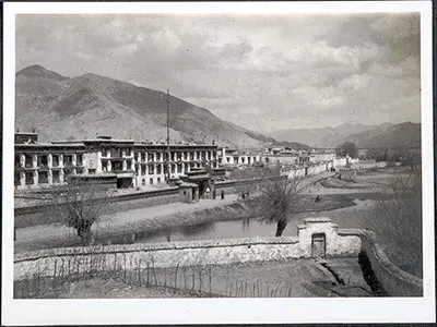 La carte Gyume Dratsang