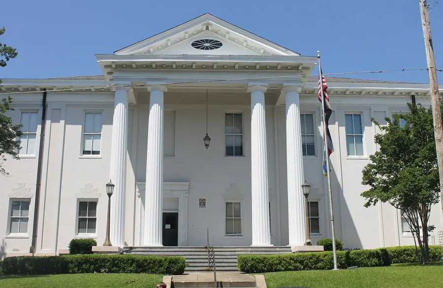 The Adams County, Mississippi card
