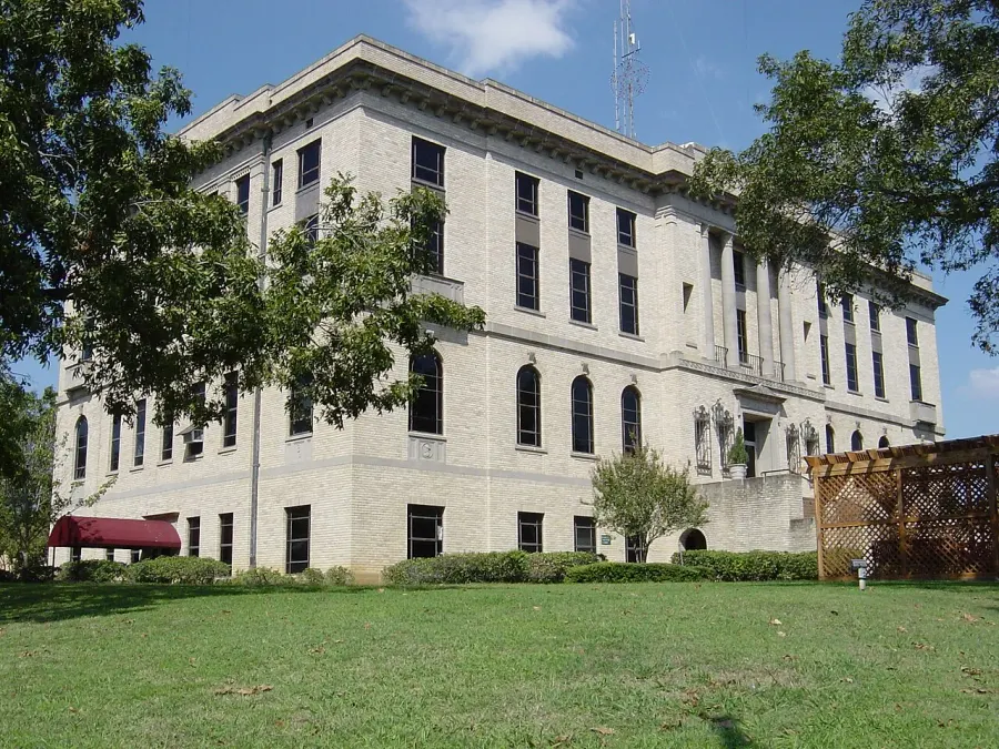 The Burleson County, Texas card