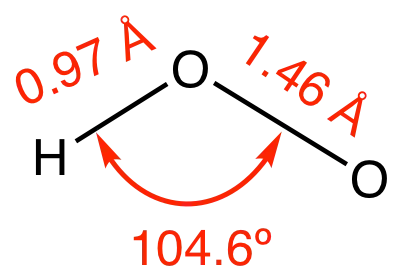 La carte Hydroperoxyle