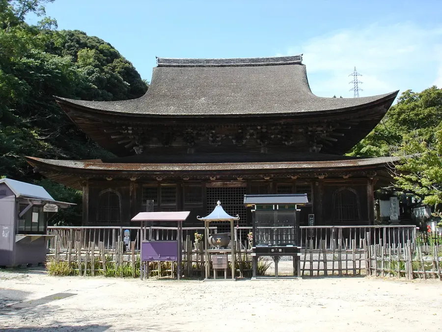 La carte Kōzan-ji