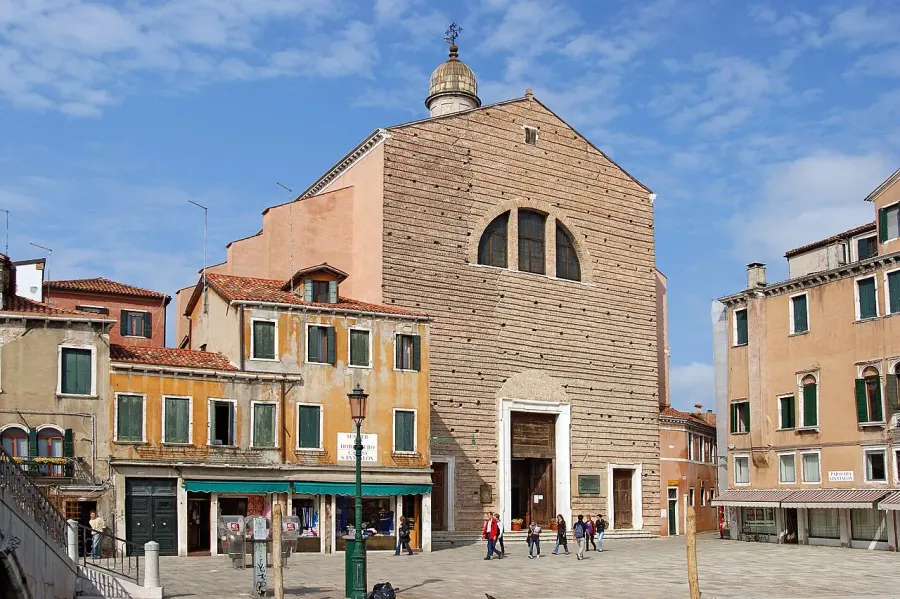 La carte Église San Pantalon