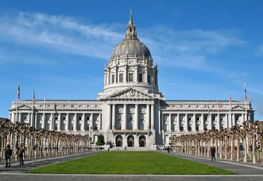 The San Francisco City Hall card