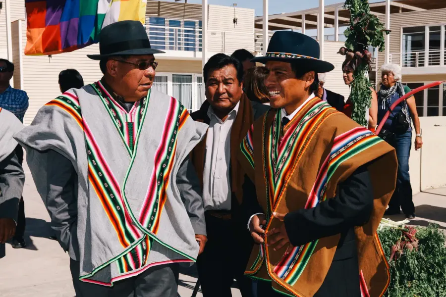 The Aymara people card