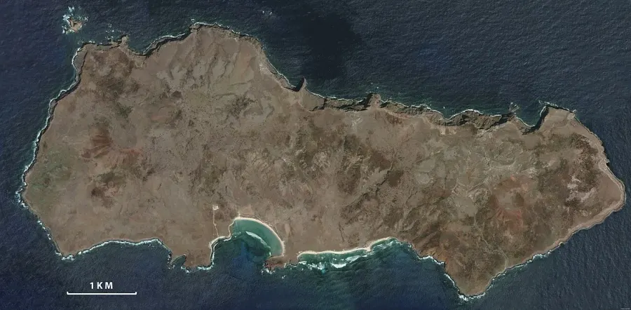 La carte Île Clarion