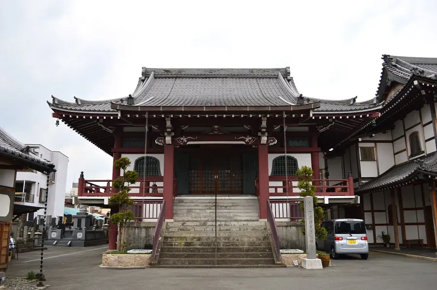 La carte Izu Kokubun-ji