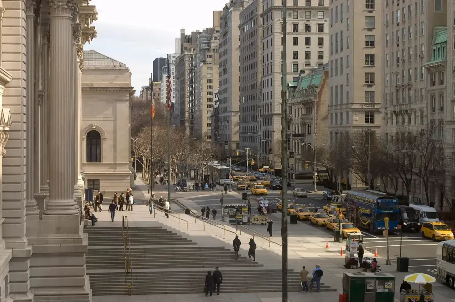 La carte Cinquième Avenue