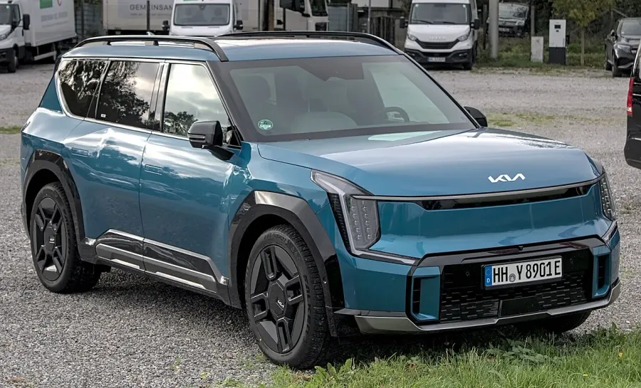 La carte Kia EV9