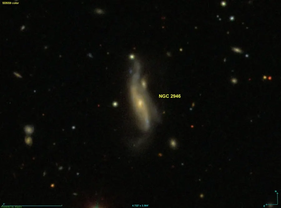 The NGC 2946 card