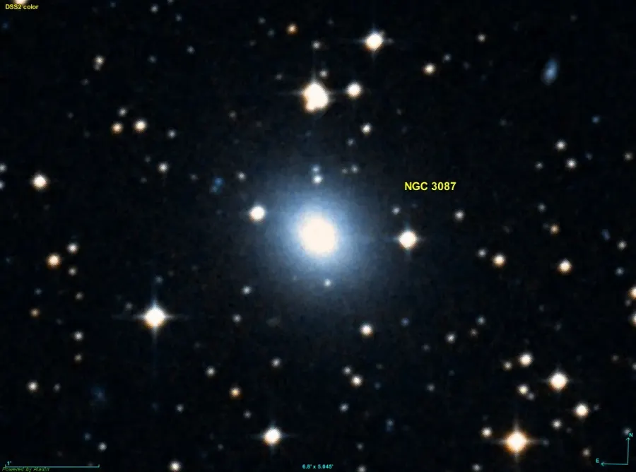 The NGC 3087 card