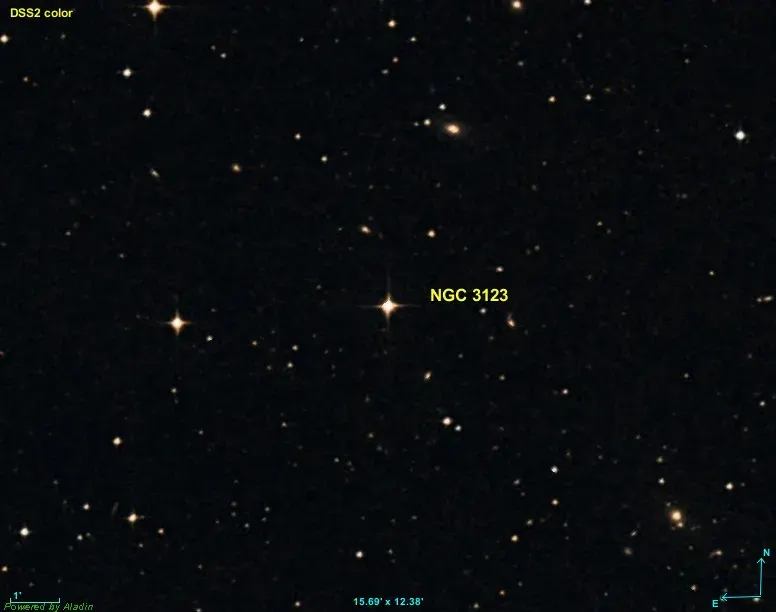 The NGC 3123 card